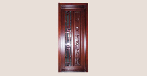 杨浦卧室门选红木门中式风格还是白色好