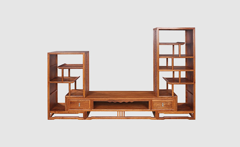 杨浦中式装饰厅柜组合家具效果图
