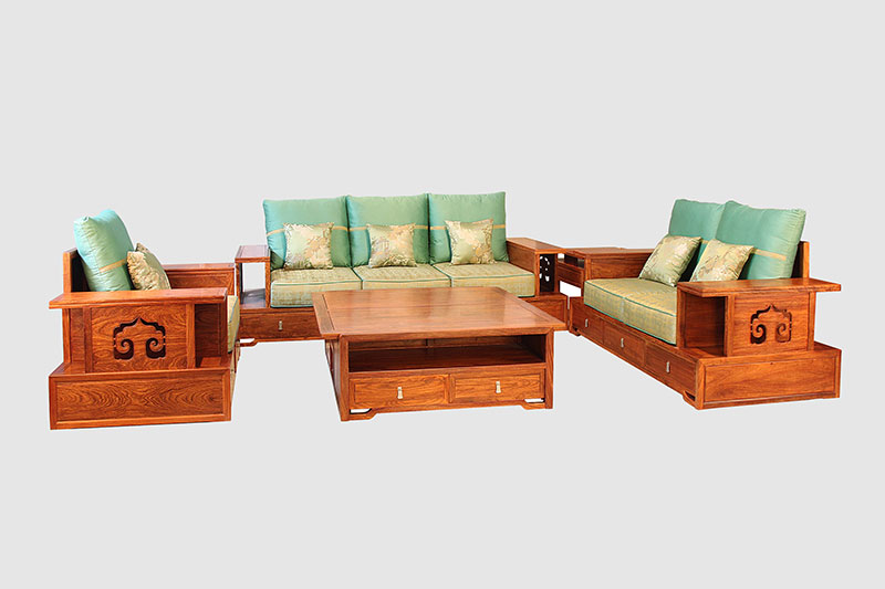 杨浦中式实木沙发简直太美了