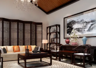 杨浦中式书房设计让四合院的生活更加美好